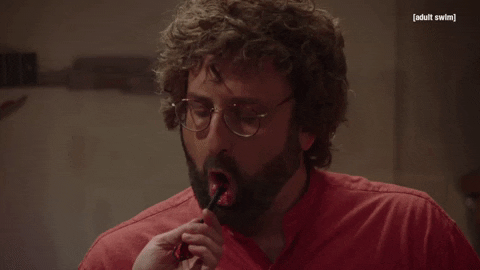 Sucking Tim And Eric GIF by Adult Swim