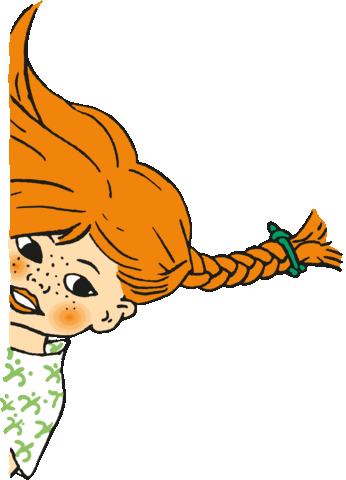 Pippi Longstocking Sticker by Astrid Lindgren Official for iOS ...