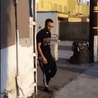 When you are in wrong hood in funny gifs