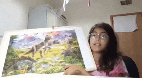 A 1000 pieces puzzle in WaitForIt gifs