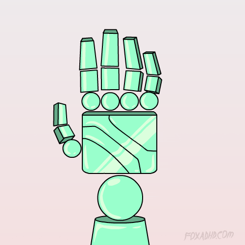 Live Long And Prosper Rock On GIF by Animation Domination High-Def