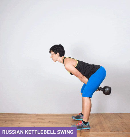 Swing Kettlebell GIF - Find & Share on GIPHY