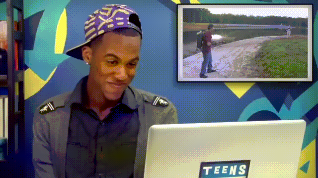 Teen Reacts Find And Share On Giphy