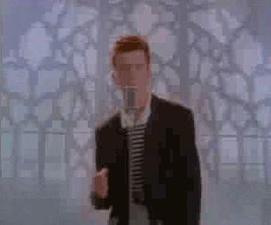rick astley rickroll never gonna give you up