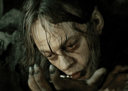 Gollum GIF - Find & Share on GIPHY