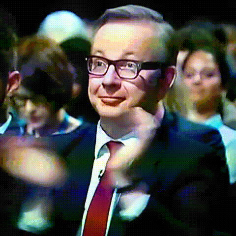Michael Gove clapping is always worth a watch | Metro News