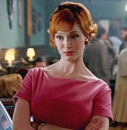 tv reaction confused mad men joan holloway