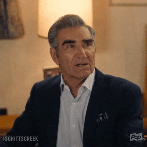 Johnny Rose What GIF by Schitt's Creek - Find & Share on GIPHY