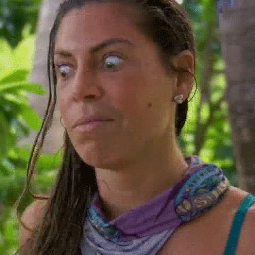 Shocked Survivor GIF by CBS - Find & Share on GIPHY