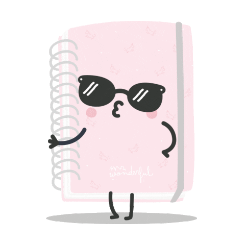 Wonder Agenda Sticker by Mr. Wonderful for iOS & Android | GIPHY