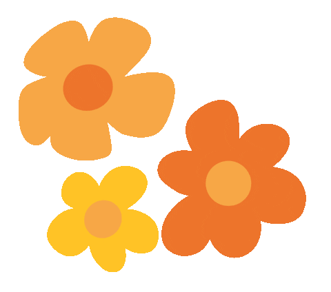 Happy Flower Sticker for iOS & Android | GIPHY