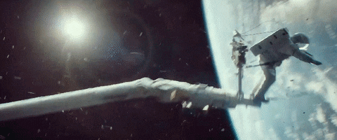 Image result for gravity movie gif