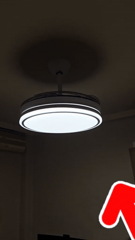 Sistema retr&aacute;ctil del ventilador