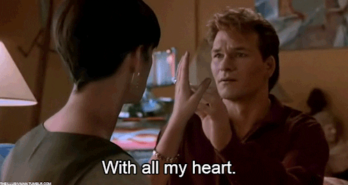 patrick swayze ghost demi moore amor mueve el mundo