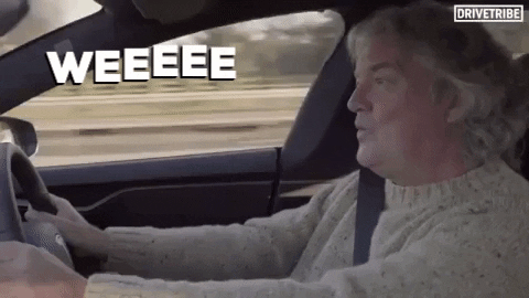Happy James May GIF by DriveTribe - Find & Share on GIPHY