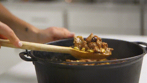  cooking recipes honey lamb raisins GIF