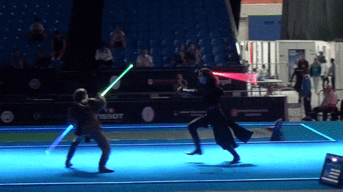 blueharvest light saber gif
