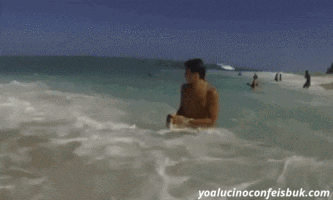 Running from the wave in wow gifs
