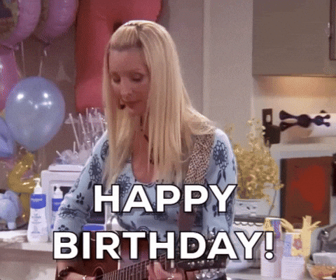 Happy Birthday GIF By Friends Find Share On GIPHY