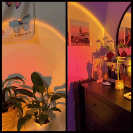 RGB Sunset Lamp w/ Remote – Radiant Ornaments