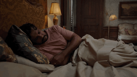 Man running out of his bed. 

Wake Up Comedy GIF By CBS

https://media.giphy.com/media/WTbkptOpR2QVYtHkDy/giphy.gif