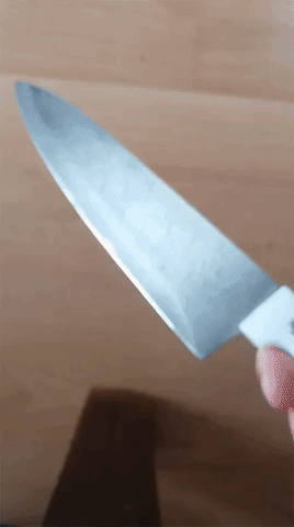 Damascus Knife Etch D*ckbutt Funny