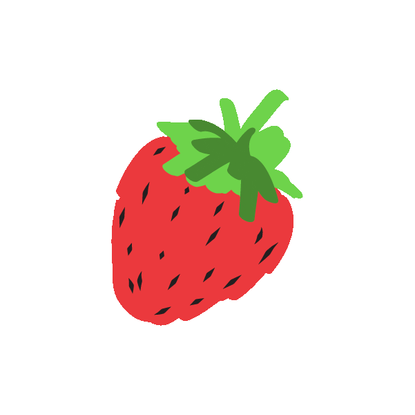 Strawberry Sticker by GoodBe for iOS & Android GIPHY