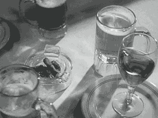 Jostling Black And White GIF - Find & Share on GIPHY