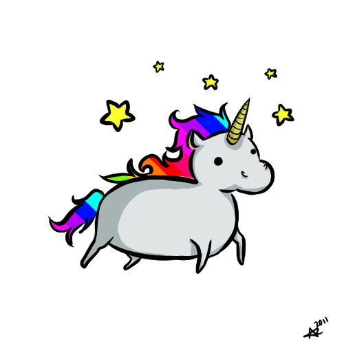 unicorn rainbow clipart - photo #41