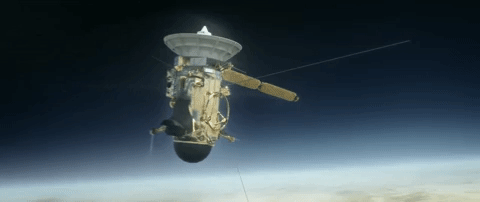 Cassini fights to keep its antenna pointed