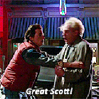 Back To The Future Great Scott GIF