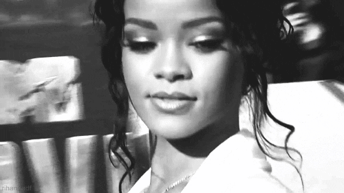 Black And White Rihanna Find And Share On Giphy