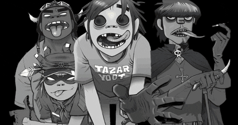 Gorillaz GIF - Find & Share on GIPHY