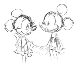 disney mickey mouse minnie mouse