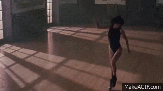 Image result for dance gif flashdance