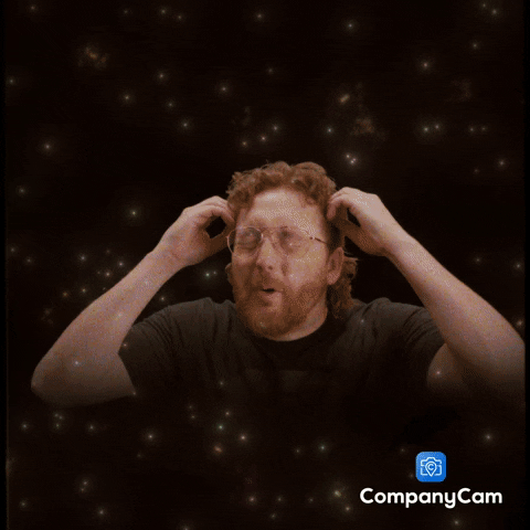 Animated GIF of an excited, mind-blown reaction to something impressive being revealed.