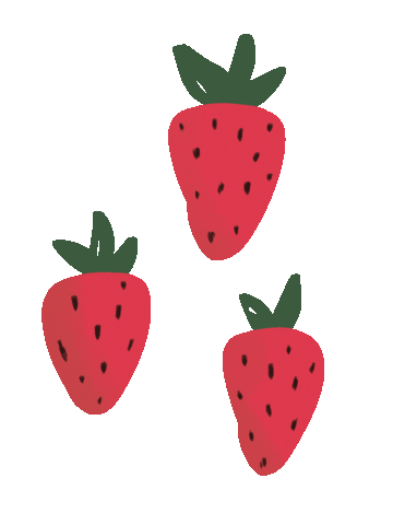 Strawberry Be Amazing Sticker by four things paper for iOS & Android ...