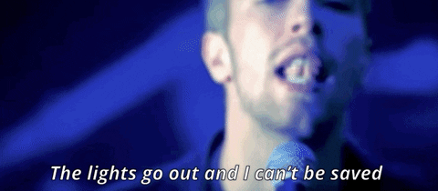 Coldplay singing clocks song