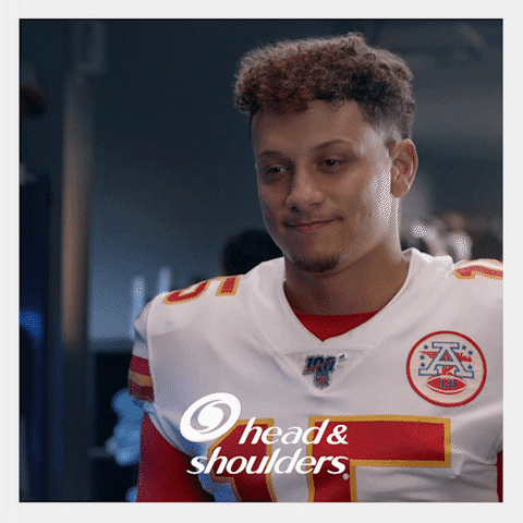 Patrick Mahomes Nfl GIF by Head and Shoulders - Find & Share on GIPHY