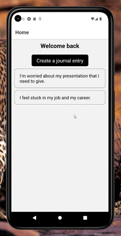 edit a journal entry