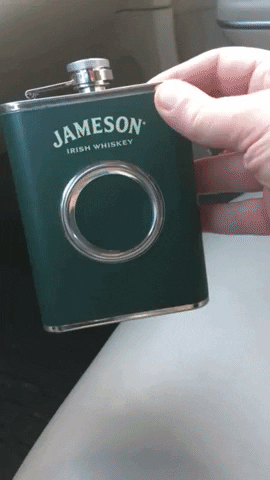 Jameson whiskey bottle in wow gifs