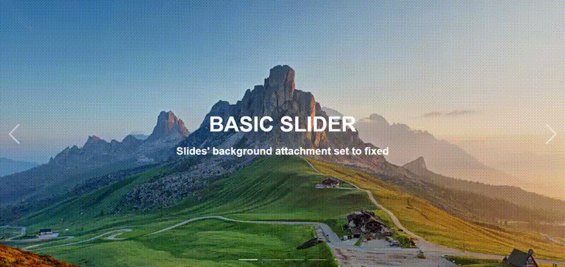 Basic Slider