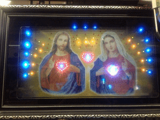 Resultado de imagem para jesus e maria gifs animado