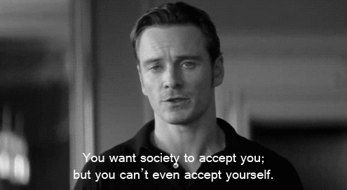 Be Yourself Michael Fassbender GIF - Find & Share on GIPHY