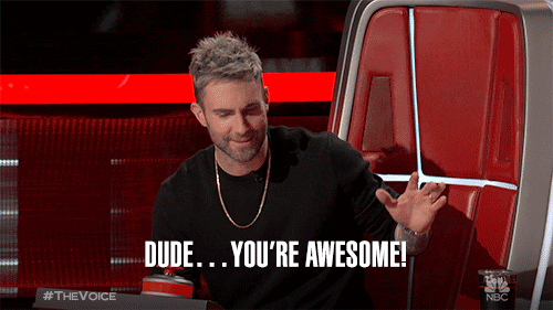 Dude You'Re Awesome GIF By The Voice - Find & Share On GIPHY