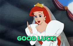 The Little Mermaid Good Luck GIF - Find & Share on GIPHY