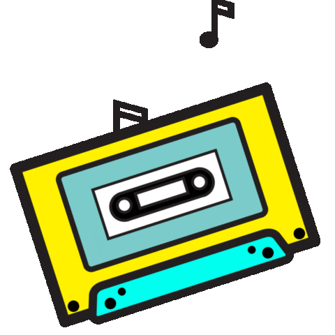 Sound Cassette Sticker for iOS & Android | GIPHY