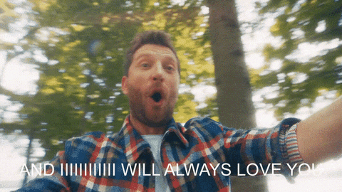 I Will Always Love You Dog GIF by Brett Eldredge - Find & Share on GIPHY