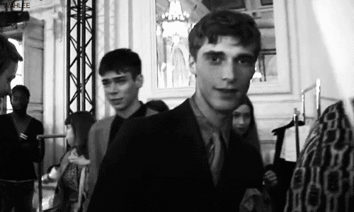  외국 남자모델들 백스테이지 모습.gif | 인스티즈