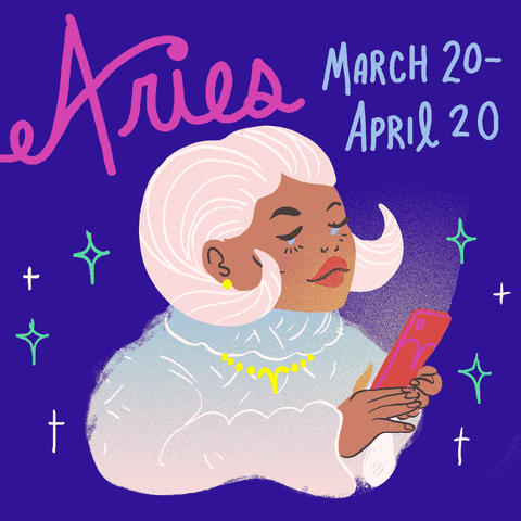 Aries Horoscope GIF by Mashable - Find & Share on GIPHY